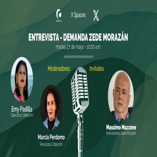 Entrevista: Demanda Zede Morazán 
