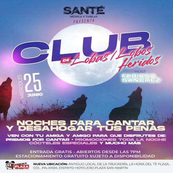 ¿Listos para cantar en el Club de Lobas Heridas?