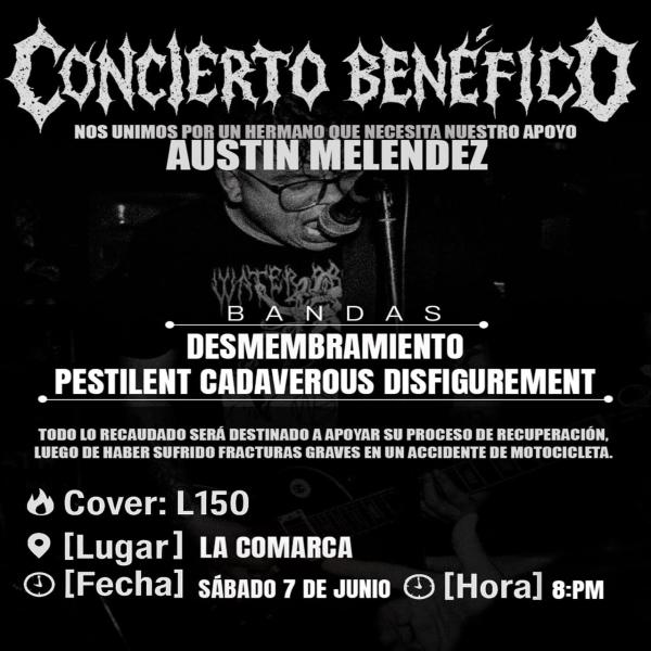 Concierto benéfico por gastos médicos para Austin Meléndez