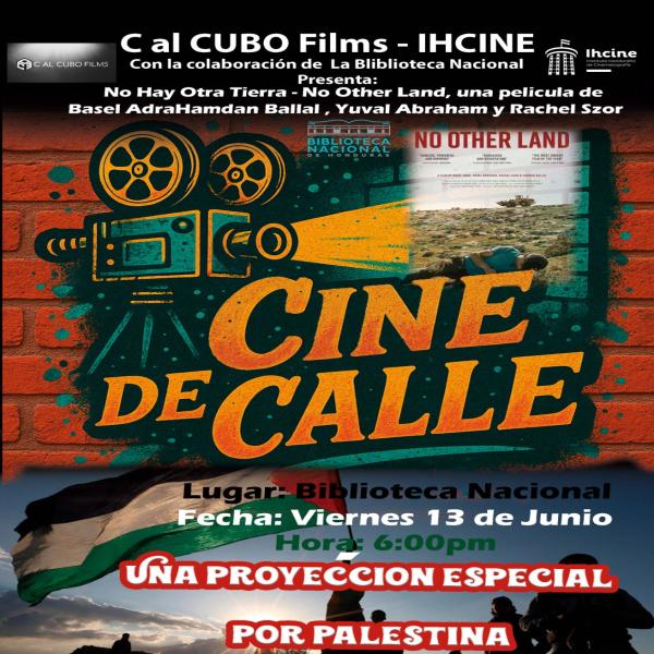 Presentación de la película documental: "No hay otra tierra"