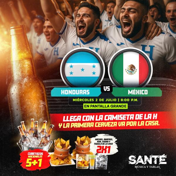 México VRS Honduras en pantalla gigante por la clasificación a la final de la Copa Oro