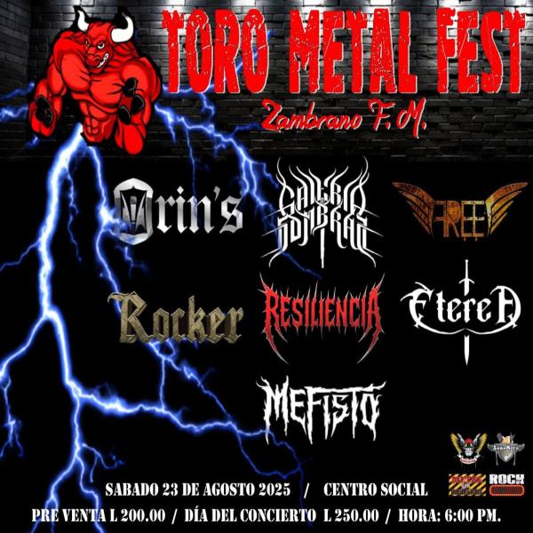 Toro Metal Fest Zambrano