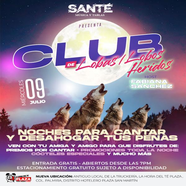 Miércoles del club de lobas/lobos heridos