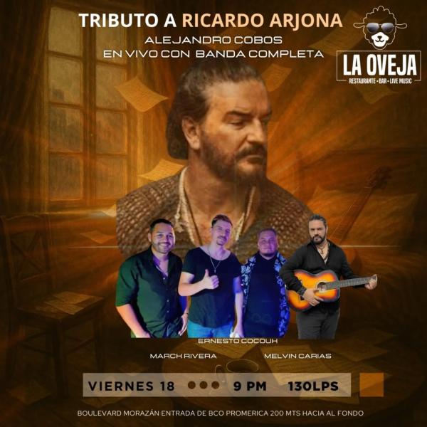 Homenaje a Ricardo Arjona con Alejandro Cobos 