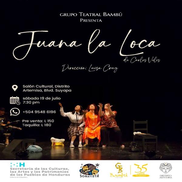 Presentación de la obra "Juana la Loca"