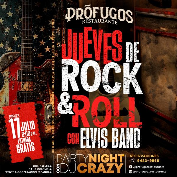 Jueves de Rock n' Roll con Elvis Band 