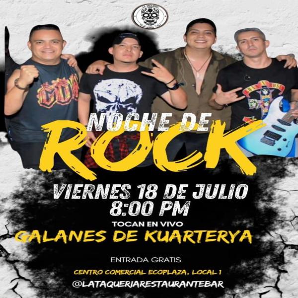 Noche de Rock con Galanes de Kuarterya 