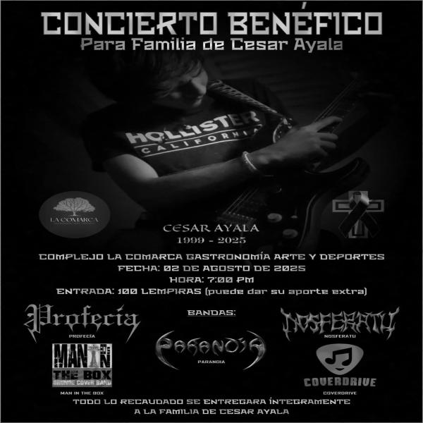 Concierto benéfico en memoria de César Ayala 