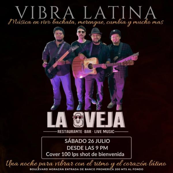 Este sábado baila sabroso con Vibra Latina