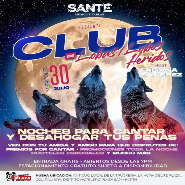 Miércoles del club de lobas/lobos heridos