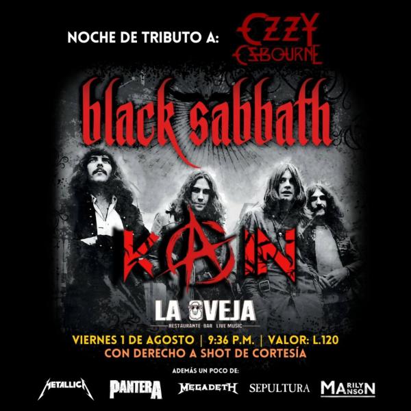 Tributo al Príncipe de las Tinieblas: Ozzy Osbourne por el Grupo KAIN 
