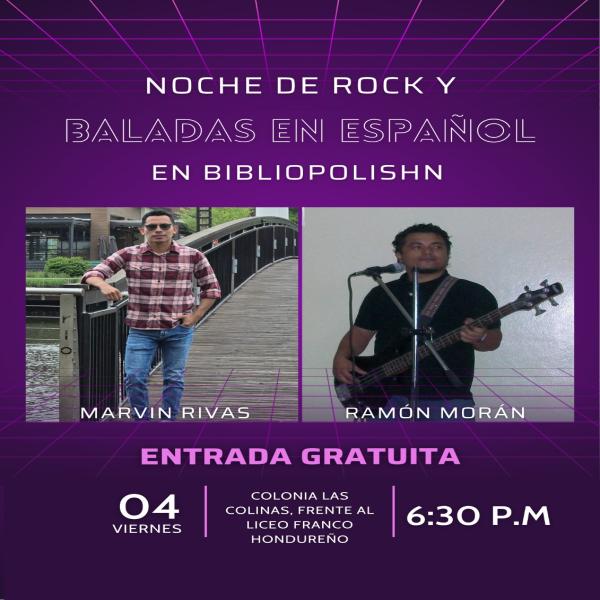 Noche de Rock y baladas en español 