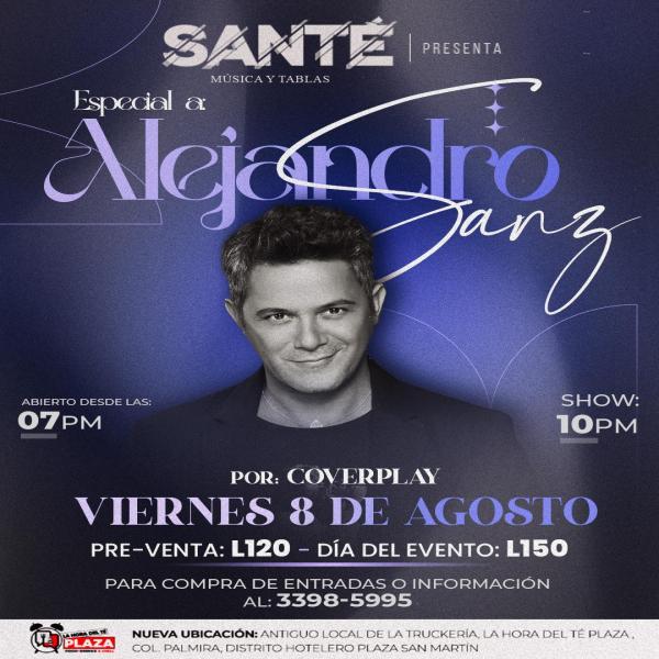 Vivamos una noche mágica con la música de Alejandro Sanz