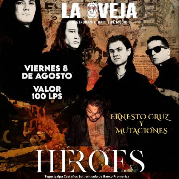 Homenaje a Héroes del Silencio por Ernesto Cruz & Mutaciones 