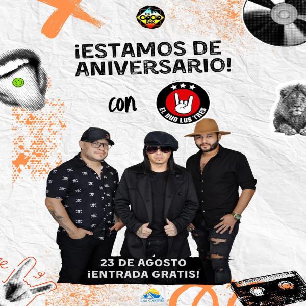 Preparáte para una noche de buenas rolas con el Dúo de Los Tres 