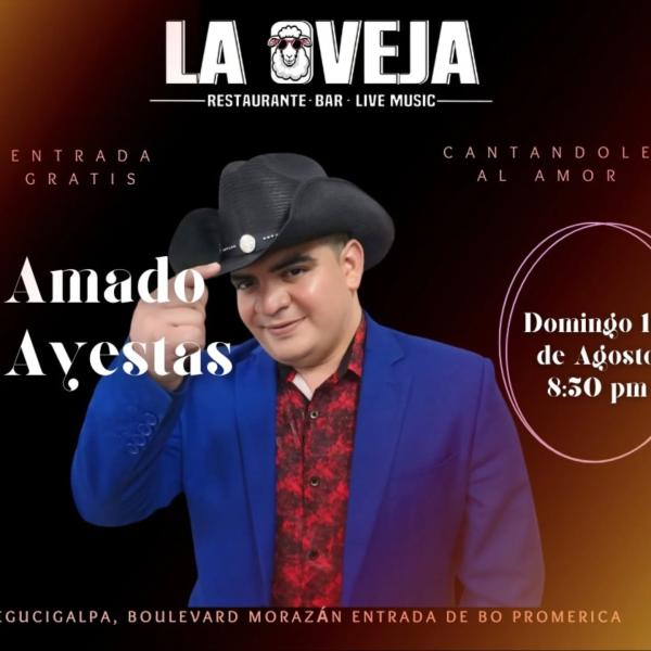 Déjate enamorar por la voz inconfundible de Amado Ayestas