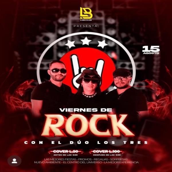 Noche de Rock n Rol con el Dúo de Los Tres