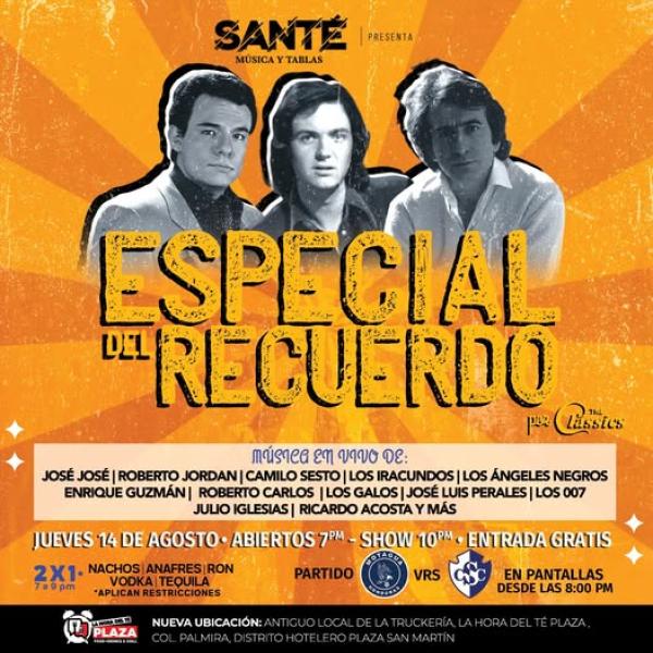 Especial música del recuerdo 