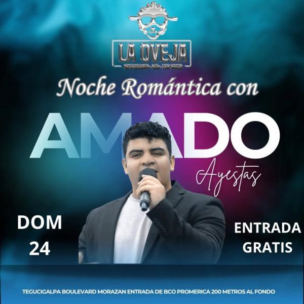 Este domingo déjate enamorar por la voz inconfundible de Amado Ayestas