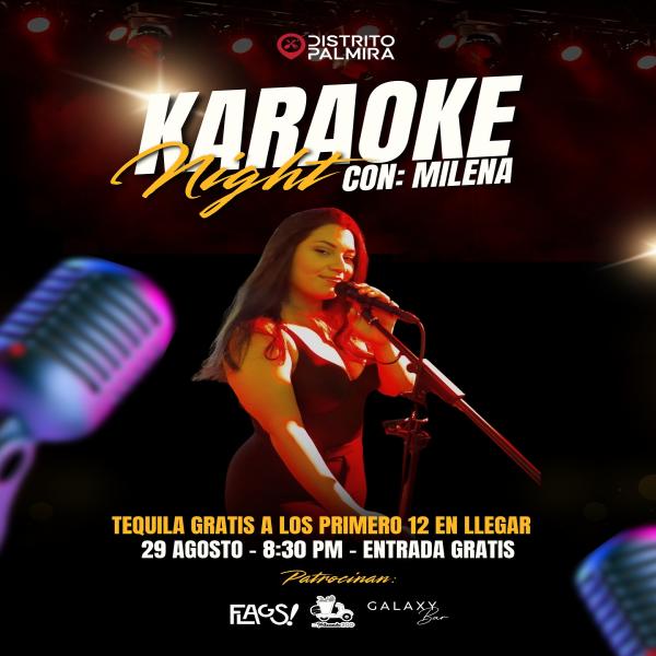 Karaoke Night con Milena