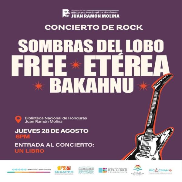 Concierto de Rock con estas increíbles bandas hondureñas