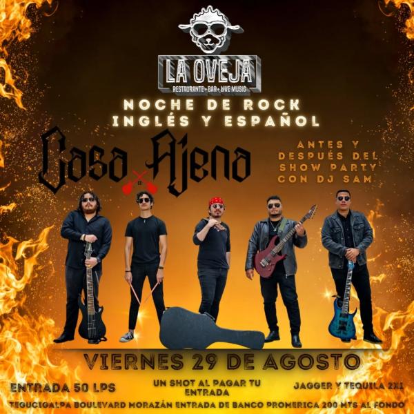 Grupo Casa Ajena en vivo 