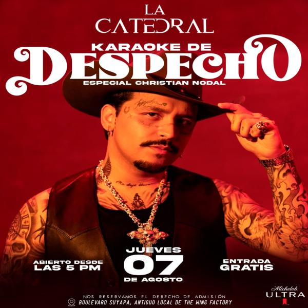 Karaoke de despecho: Especial Christian Nodal 