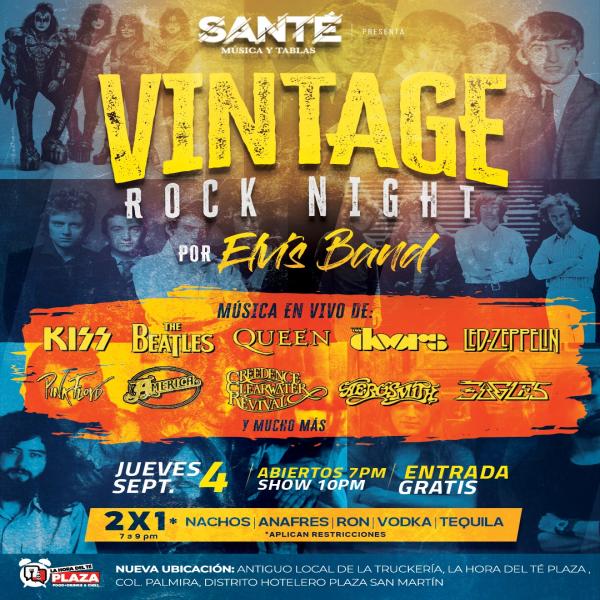 Prepárate para una noche solo de clásicos con la legendaria Elvis Band