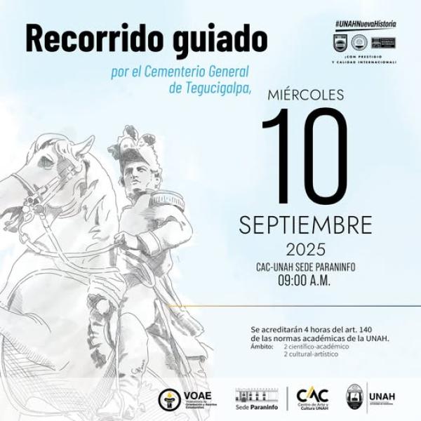Recorrido guiado por el Cementerio General de Tegucigalpa