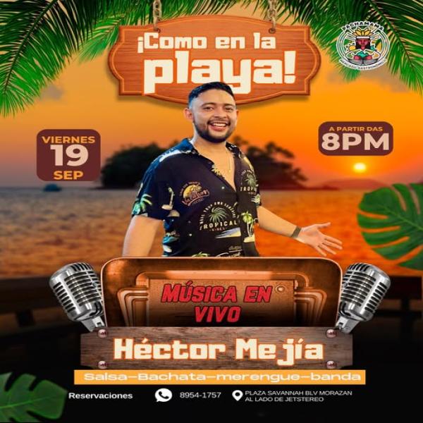 Noche de baile con Héctor Mejía