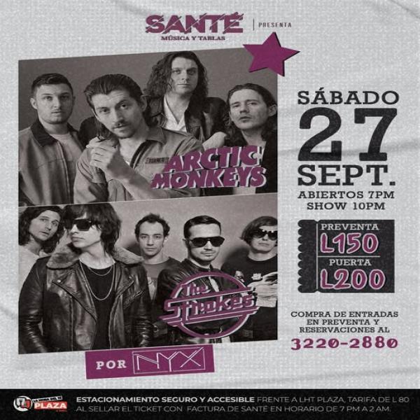 Espectacular Show de Arctic Monkeys & The Strokes 