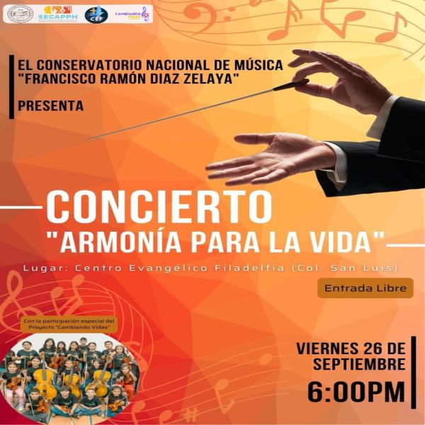 Concierto “Armonía para la Vida” 