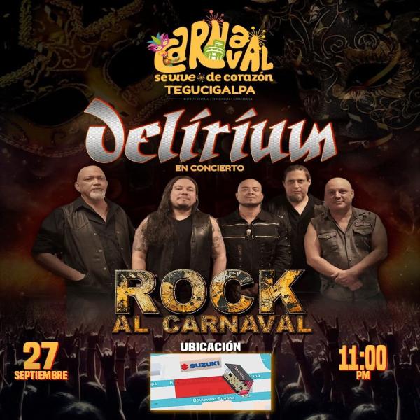 Carnaval de Tegucigalpa: Delirium en Concierto 