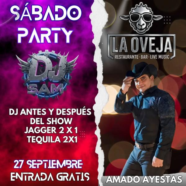 Música en vivo de Amado Ayestas