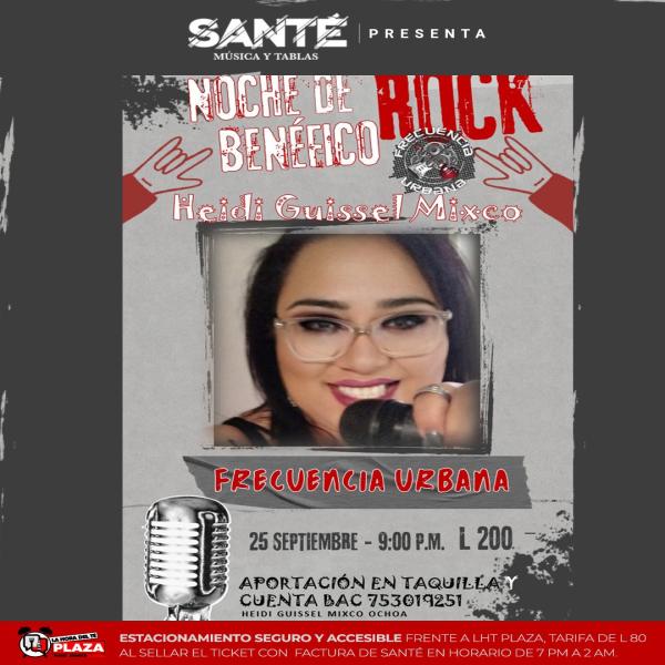 Noche de rock benéfico con Frecuencia Urbana 