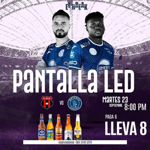 Estadio Virtual: Motagua vs Alajuela   