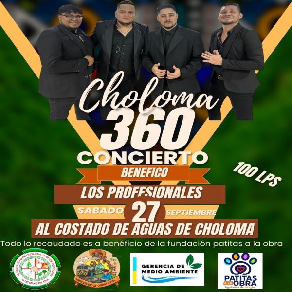 Choloma 360! Concierto Los Profesionales 