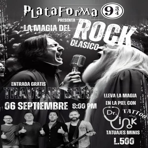 La magia del rock clásico con Trávelin Banda 