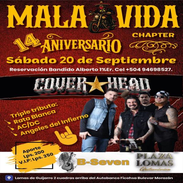 Cover Head con B-Seven 