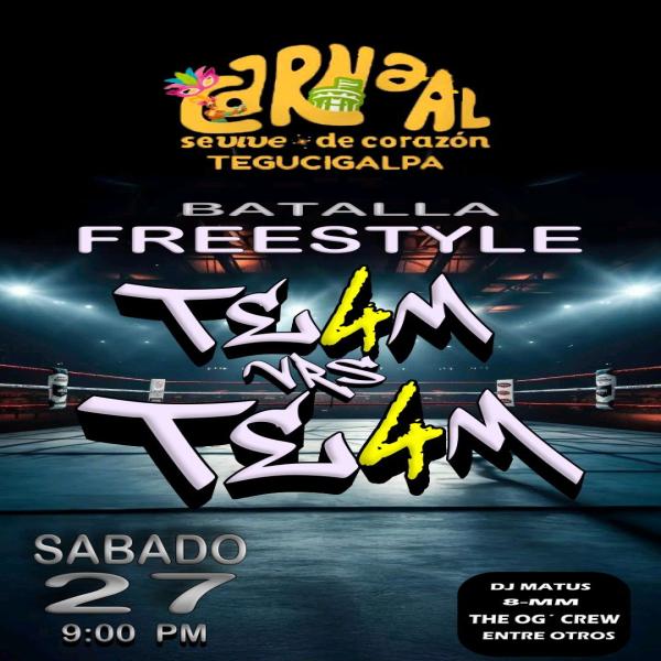Carnaval Tegucigalpa: Batalla Freestyle 