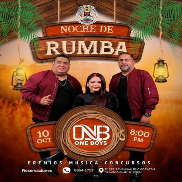 Noche de rumba consentidos de la capital One Boys