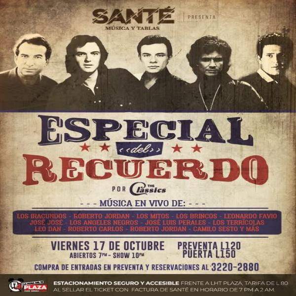 Especial del Recuerdo 