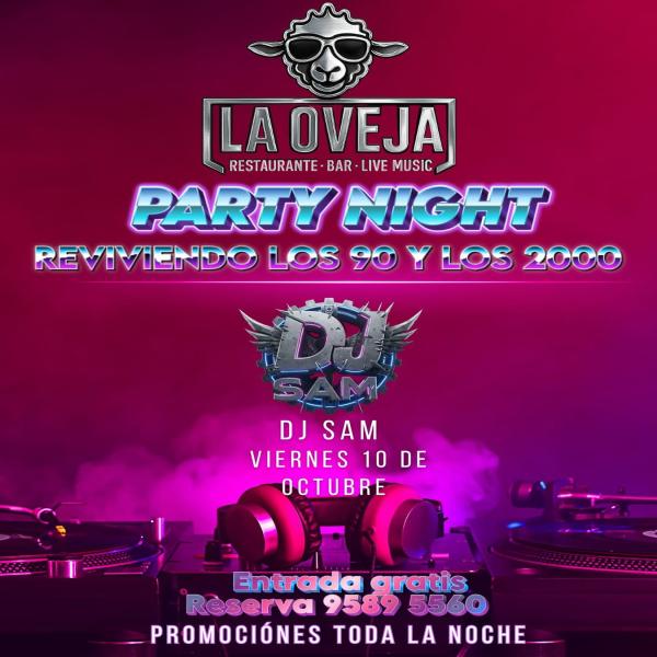 Party Night – Reviviendo los 90 y 2000 
