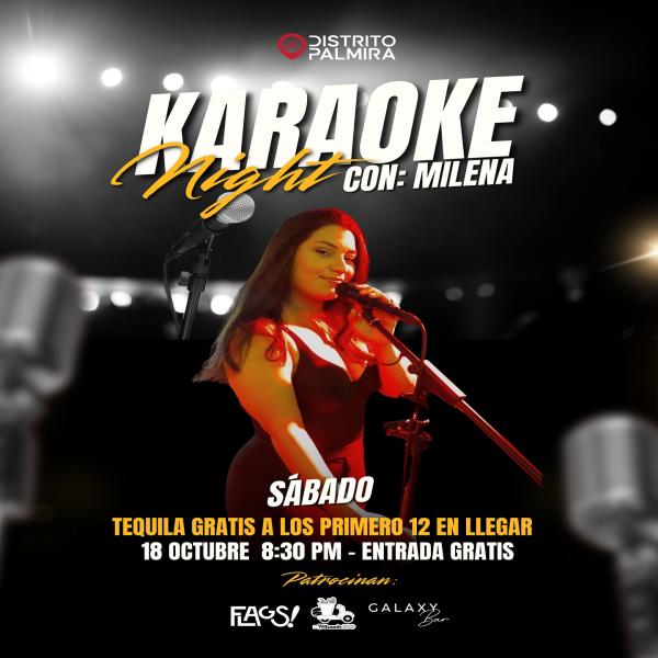 Karaoke Night con Milena