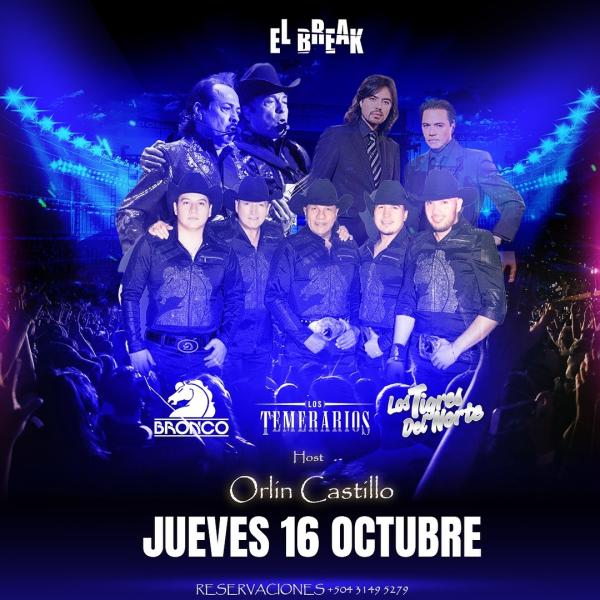 Especial Broncos - Temerarios - Tigres del Norte 