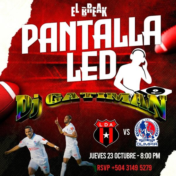 Estadio virtual: Olimpia vs Alajuela