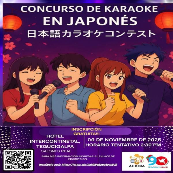 Concurso de karaoke en idioma japonés 