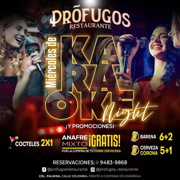 Miércoles de Karaoke Night 
