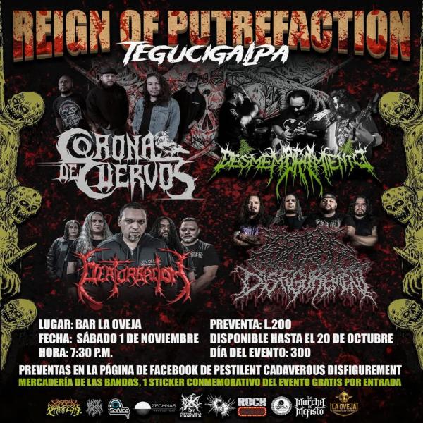  Reign of Putrefaction – Tegucigalpa 