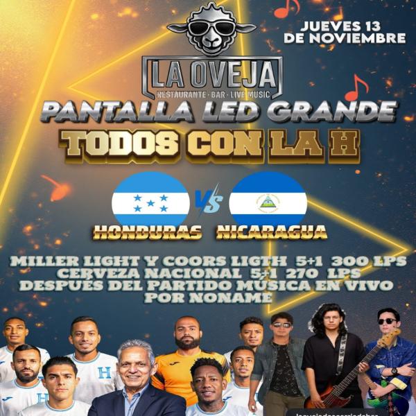 Todos con la H en Pantalla LED gigante